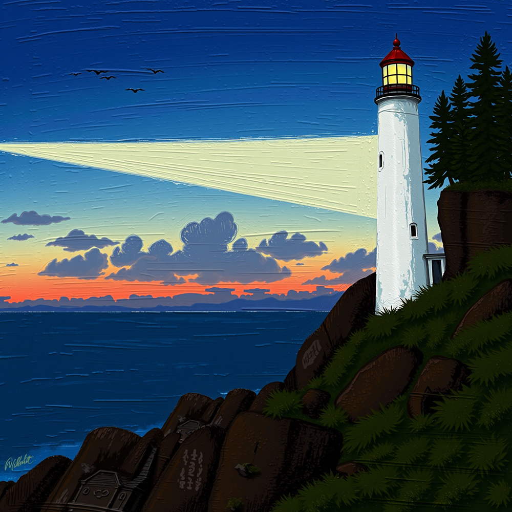 Beacon at Dusk view 2