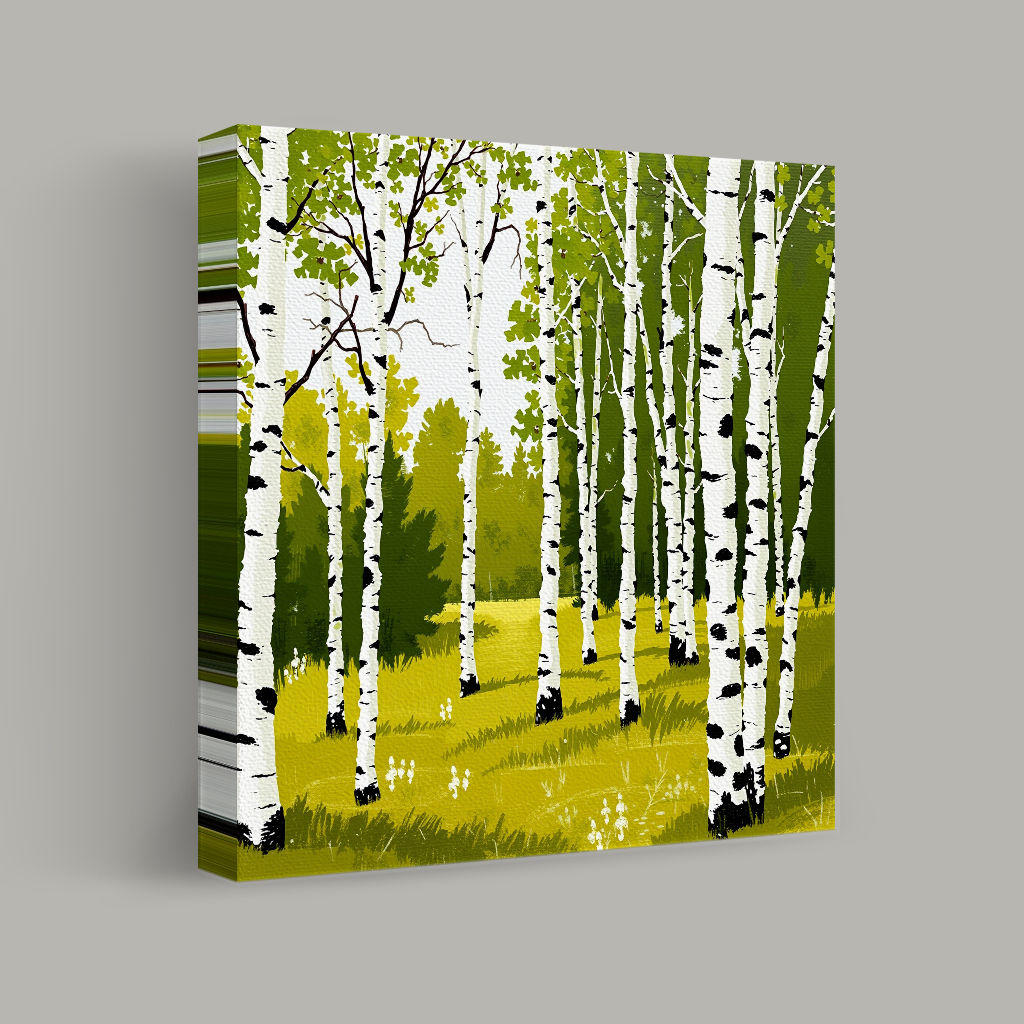 Whispering Birch Grove view 1