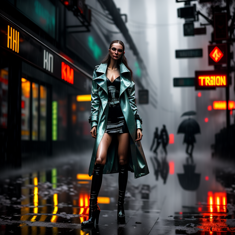 Neon Rain, Silent Streets view 2