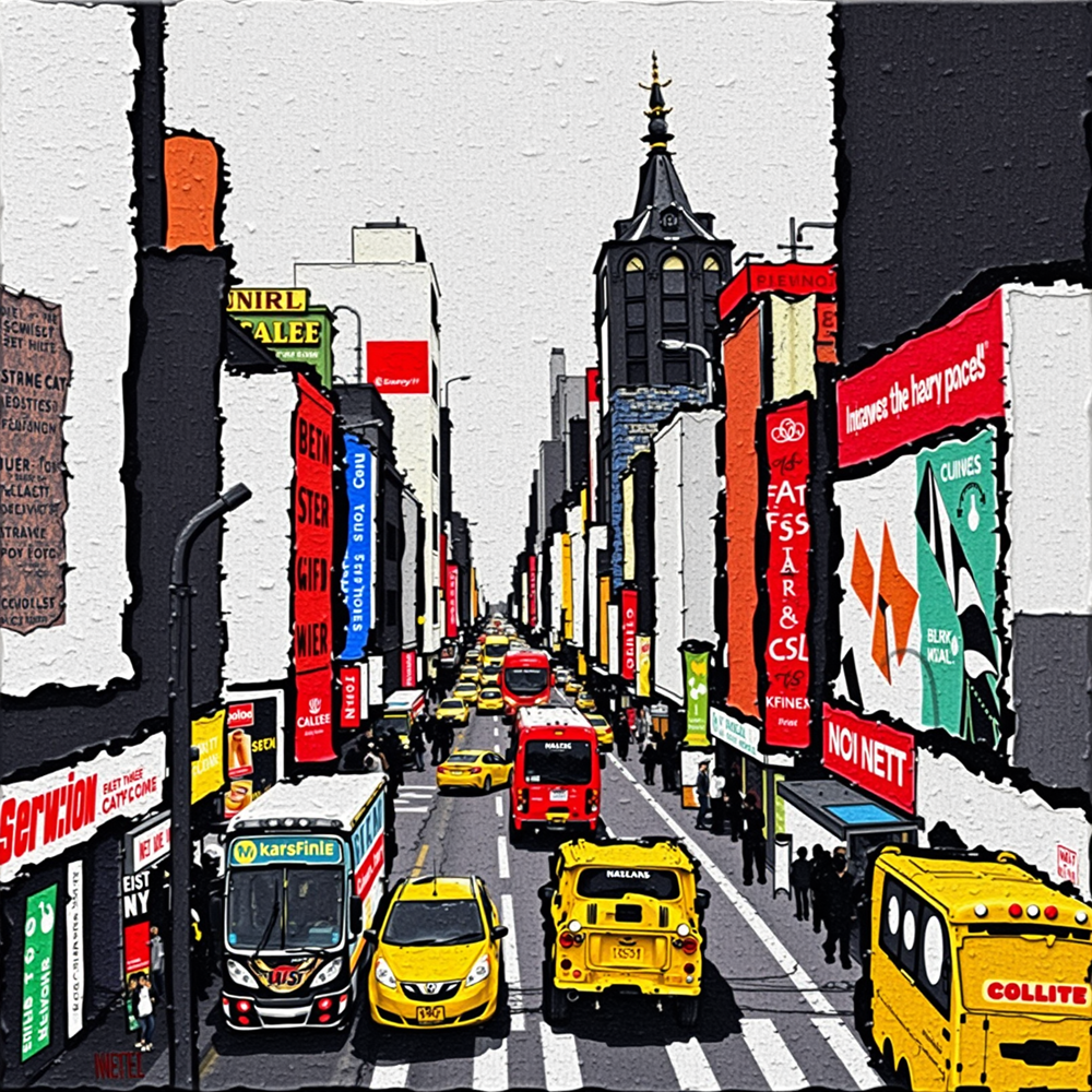 Bustling Metropolis view 2
