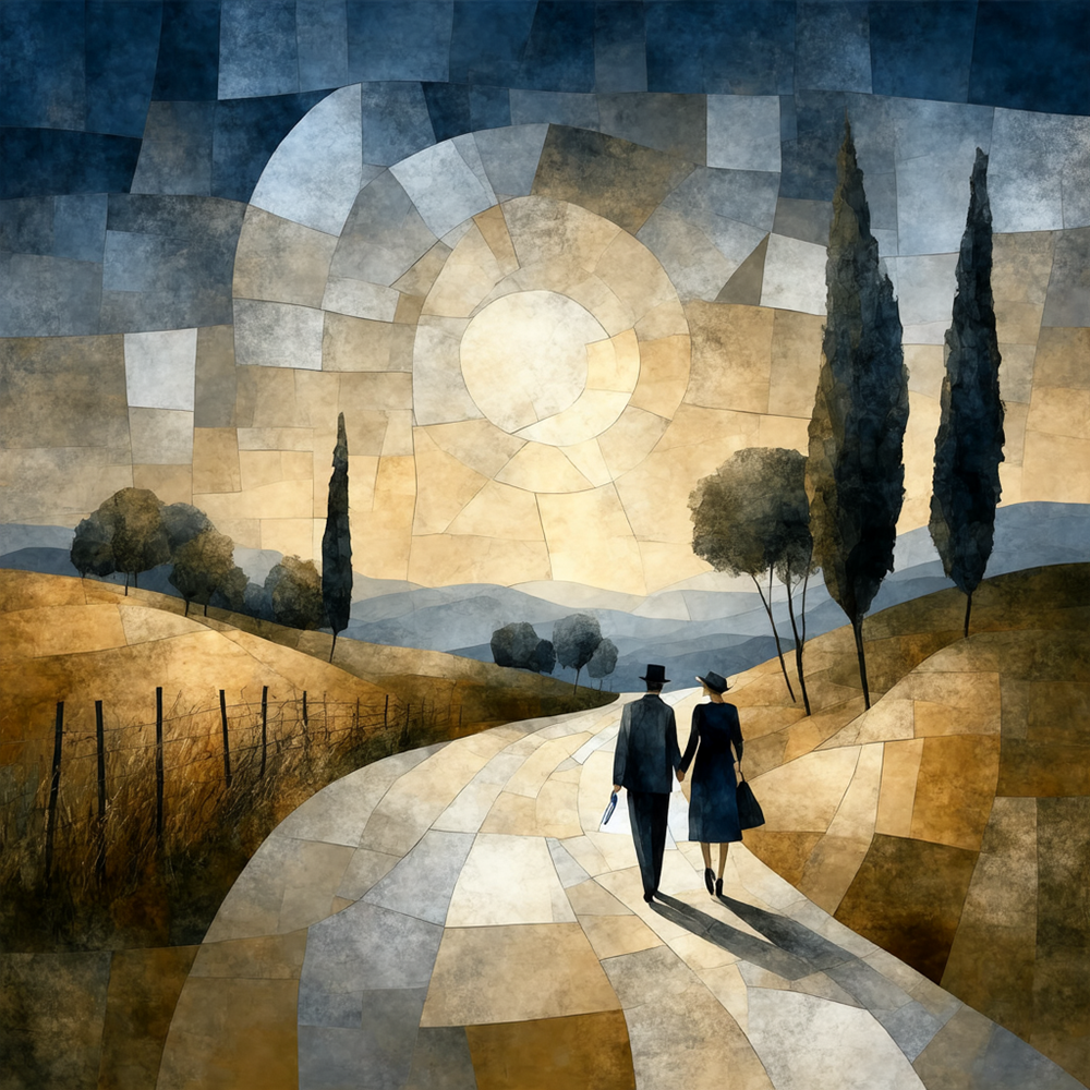 Journey Under the Sunlit Mosaic view 2