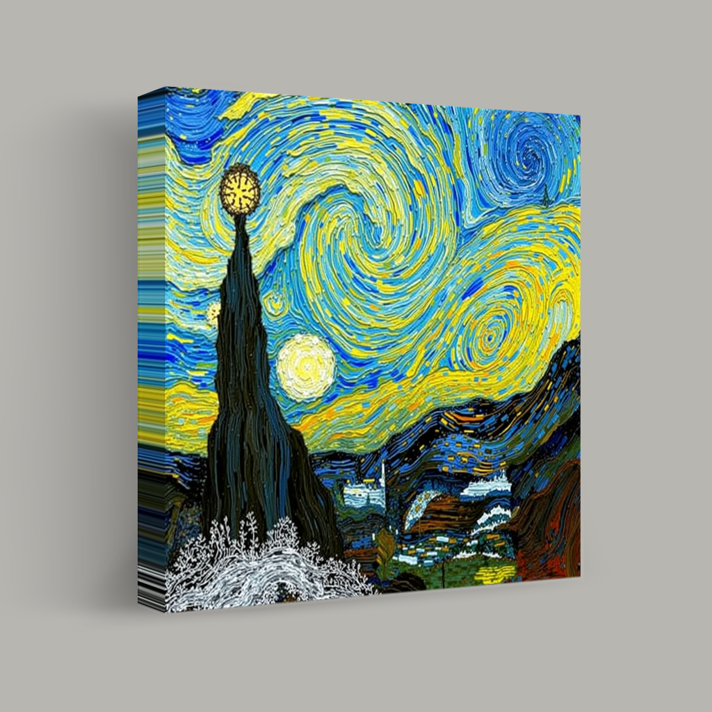 Whirling Night Skies view 1