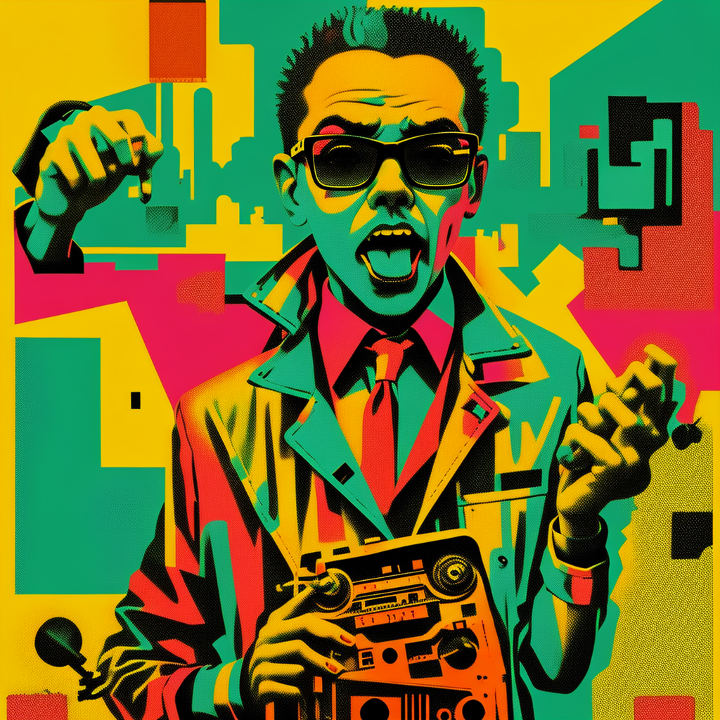 Electric Vibes in Neon City view 2