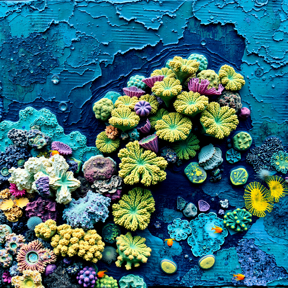 Ocean Floor Kaleidoscope view 2