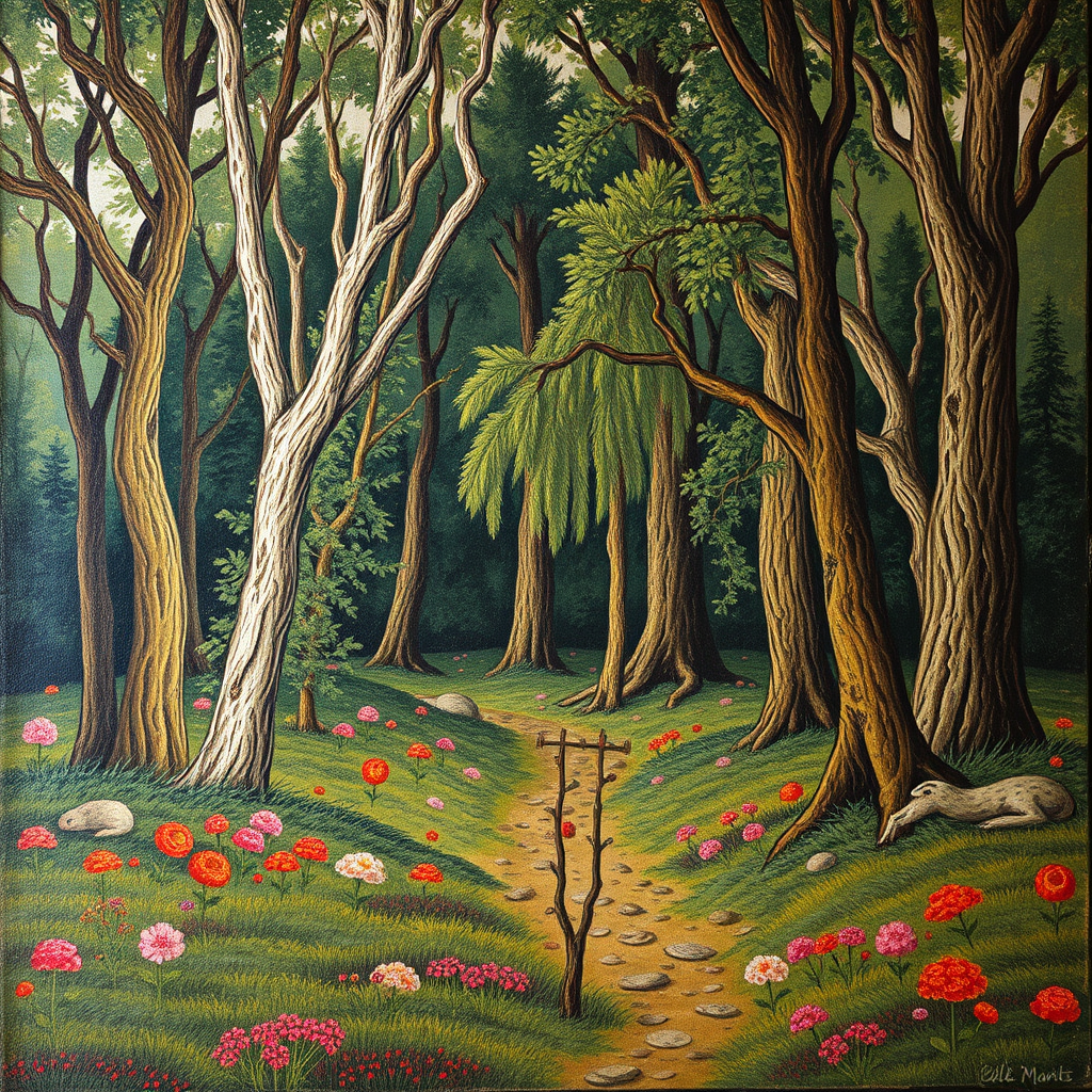 Enchanted Woodland Pathway view 2