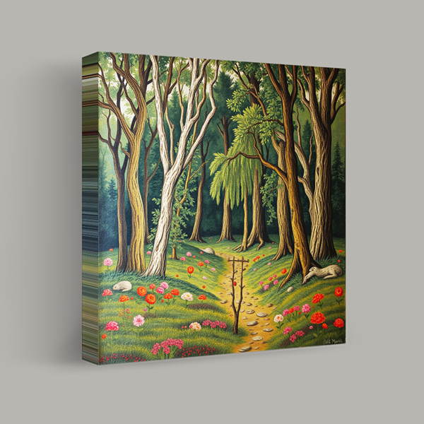 Enchanted Woodland Pathway