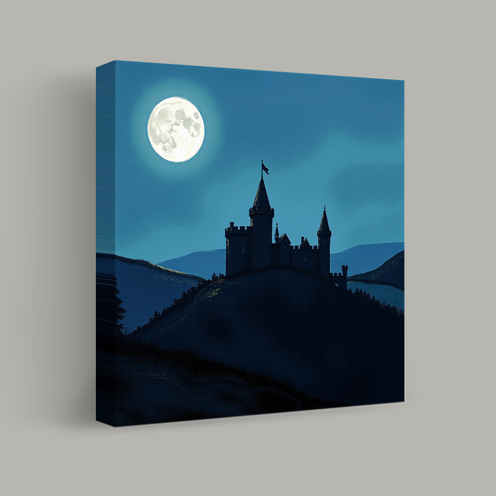 Moonlit Watchtower view 1