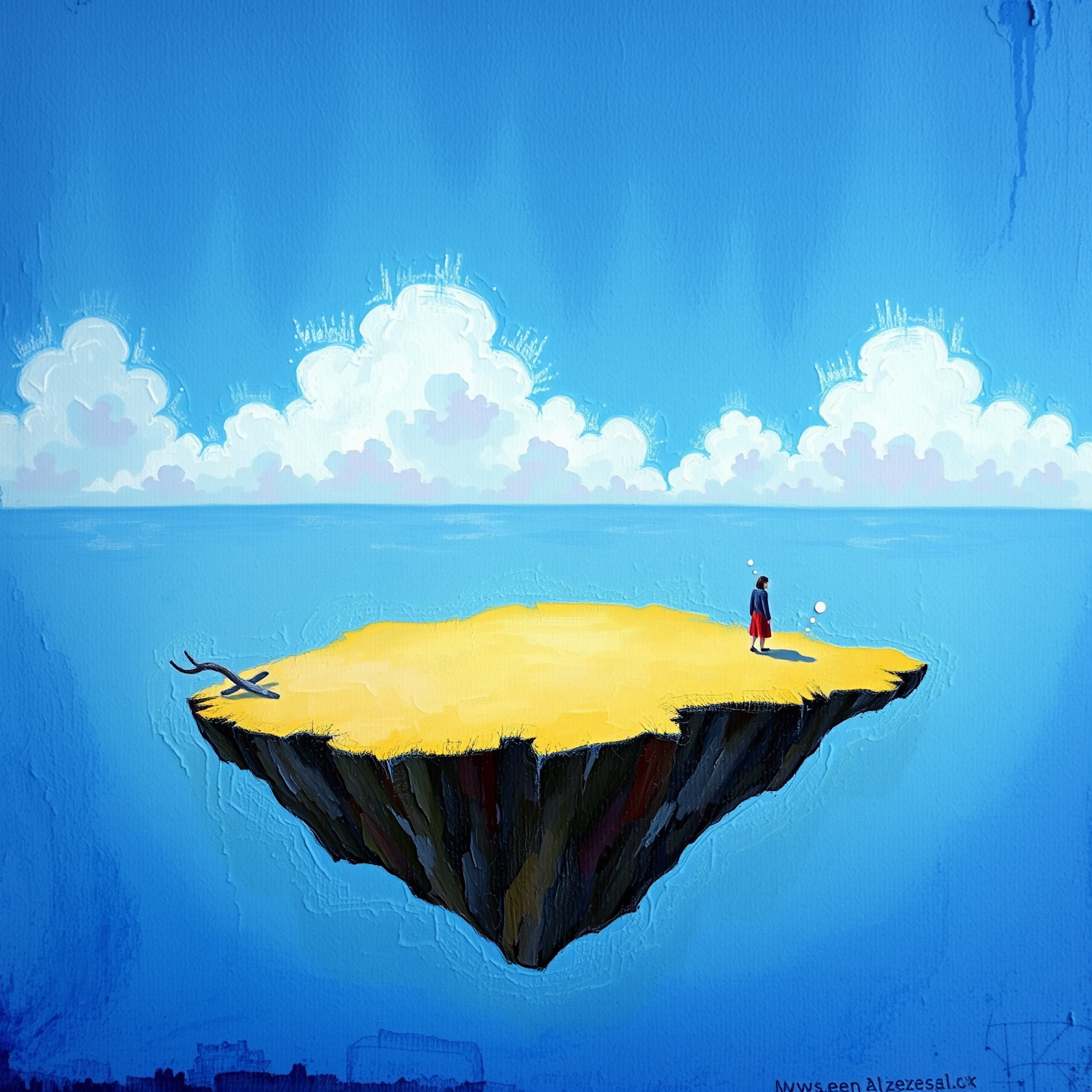 Solitude on a Floating Isle view 2