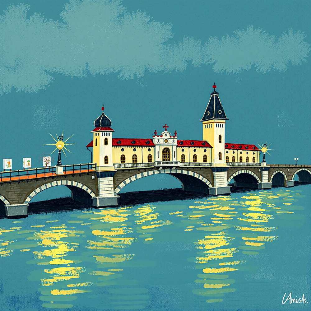 Reflections on a Timeless Bridge view 2