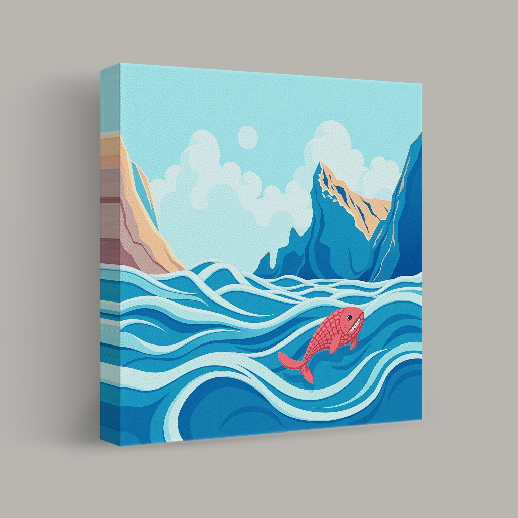 Journey of the Crimson Fish view 1