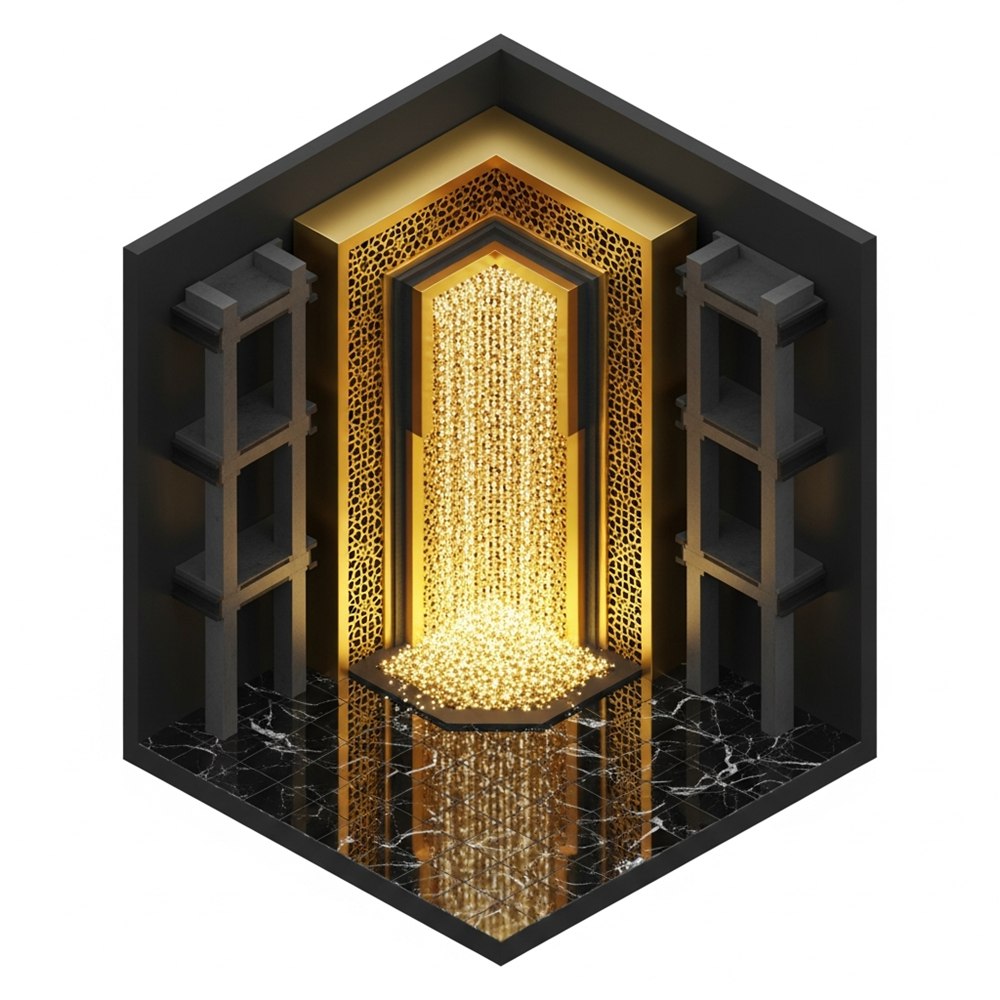 Luminous Cascade view 2
