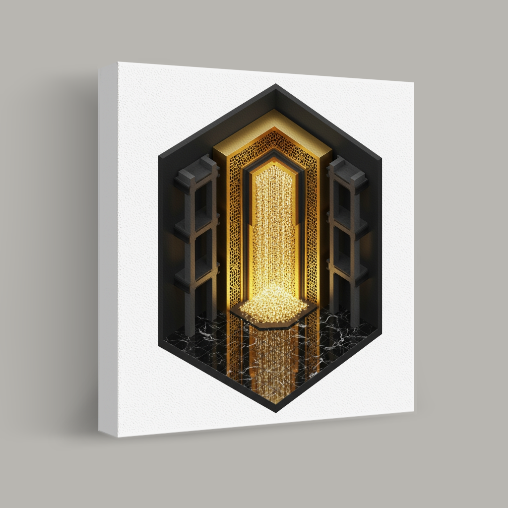 Luminous Cascade view 1