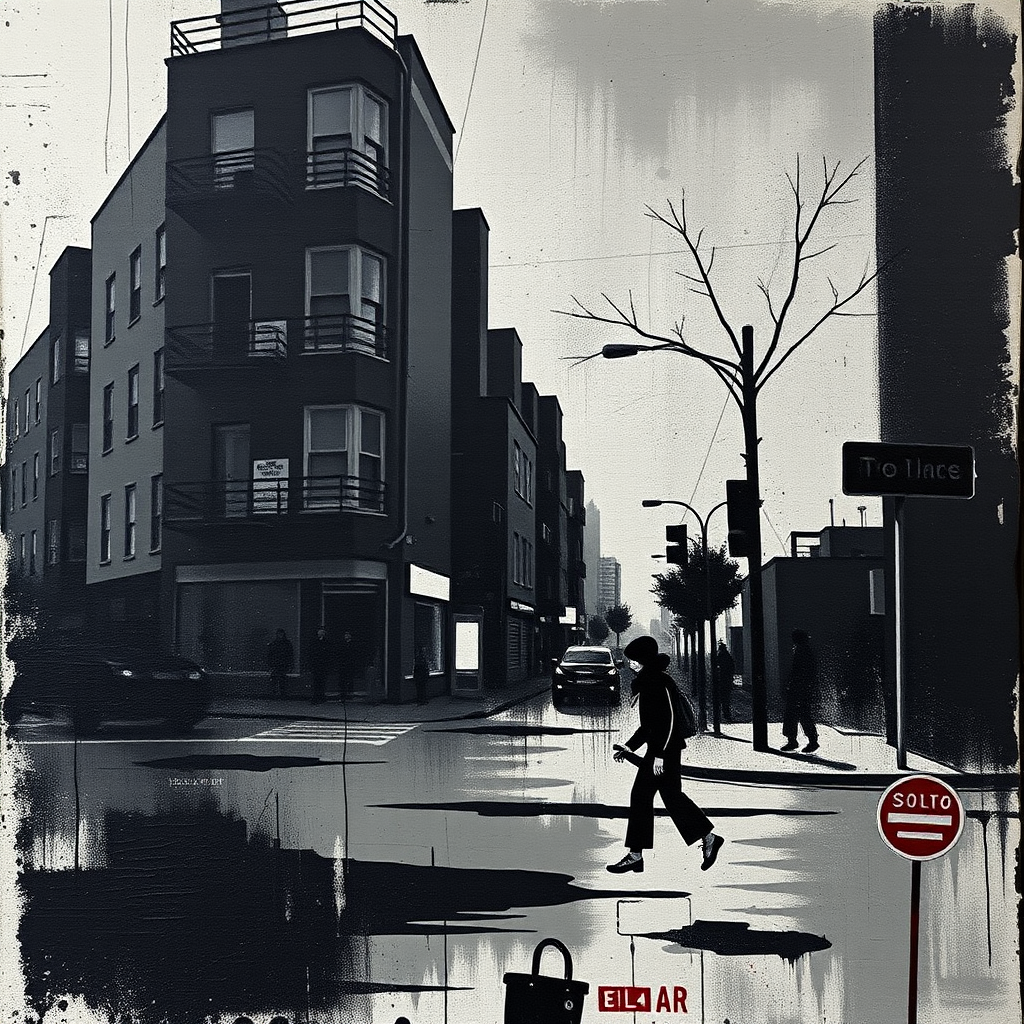 Urban Shadows and Silent Streets view 2