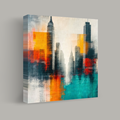 Vibrant Metropolis Canvas thumbnail 1