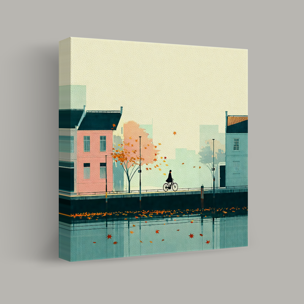 Cycling Through Autumn's Embrace view 1