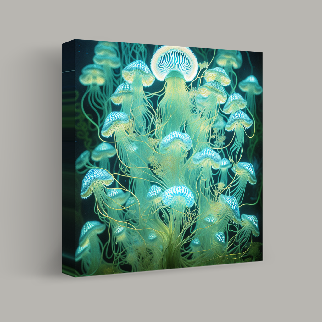 Dance of Luminous Jellies view 1