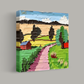 Pathway Through Painted Fields thumbnail 1