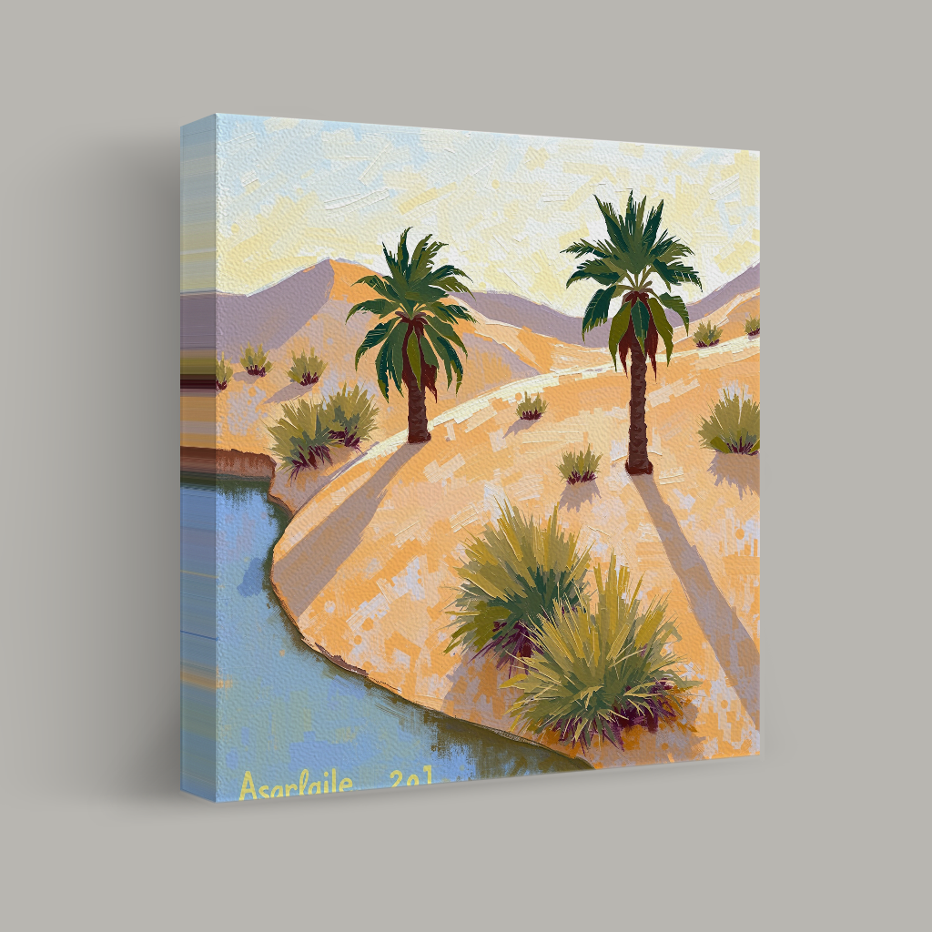 Oasis at Dawn view 1