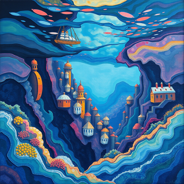 Beneath the Waves, A City