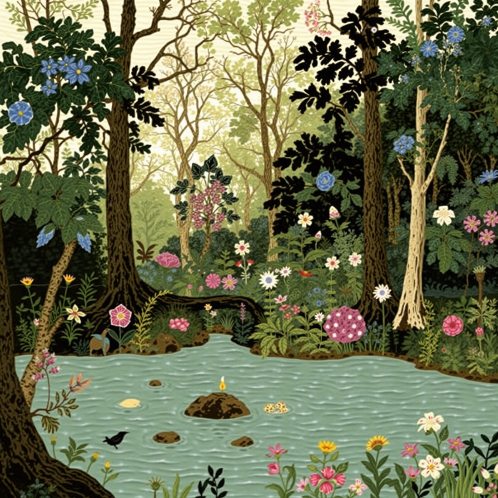 Whispers of the Enchanted Brook view 2