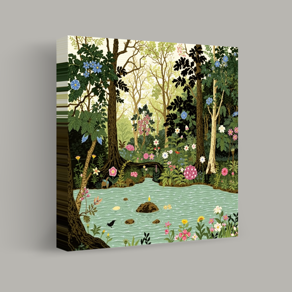 Whispers of the Enchanted Brook view 1