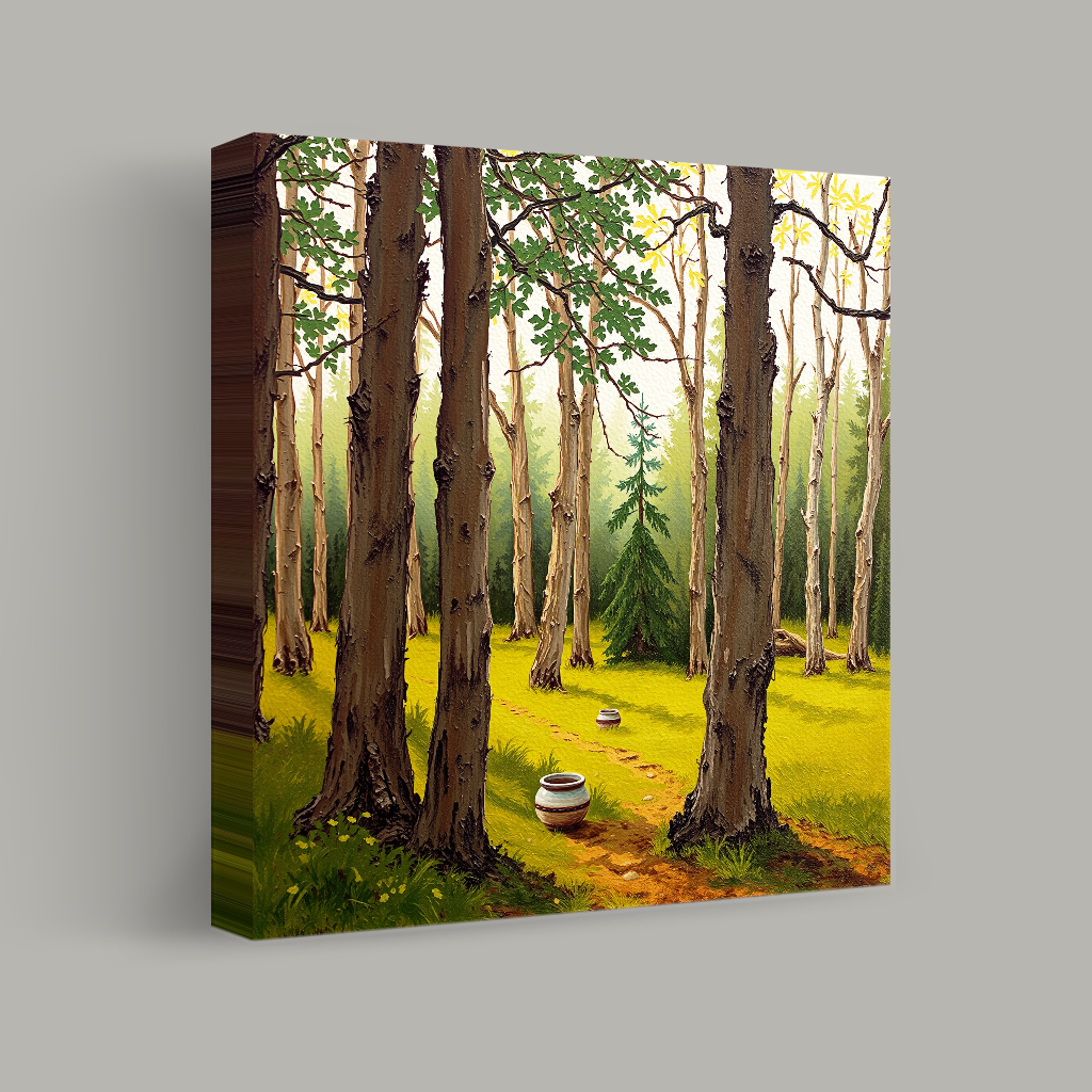 Whispering Trail Through the Woodland view 1