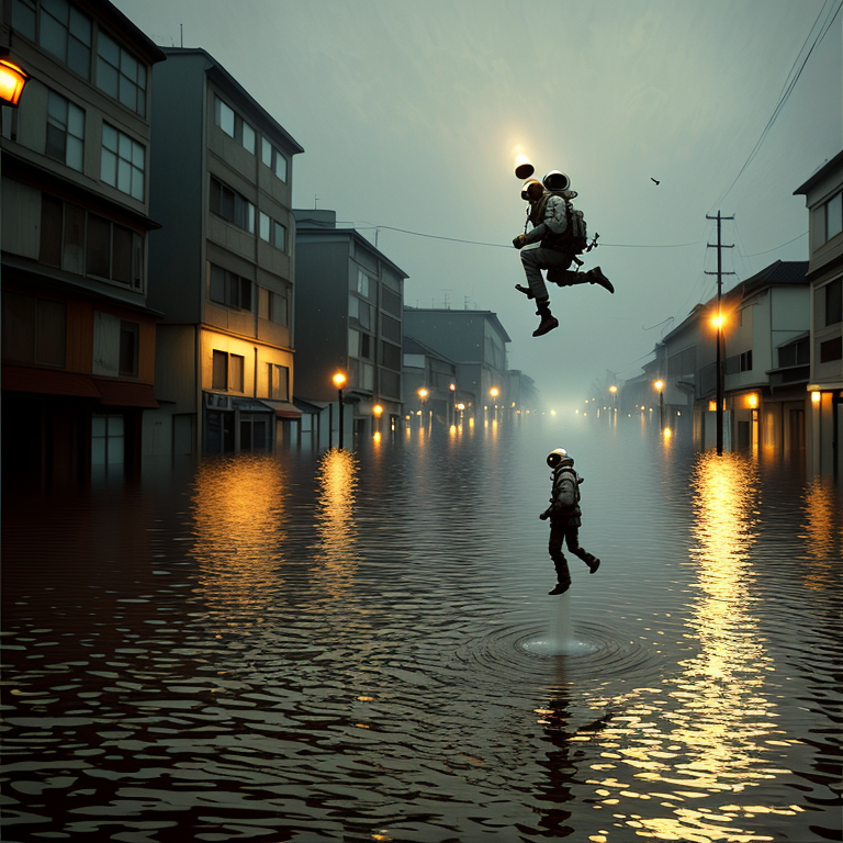 Strangers in a Submerged City view 2