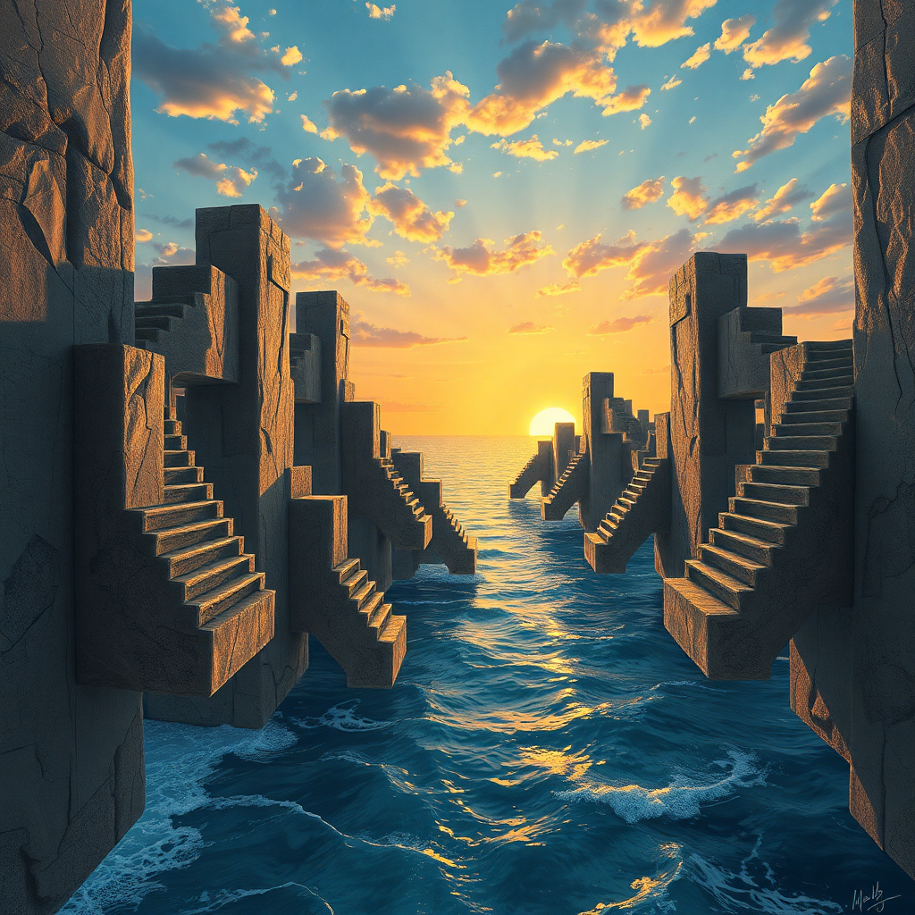 Stairs Beyond the Horizon view 2