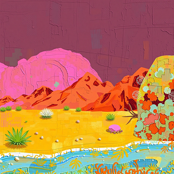 Desert Dreams and Colorful Peaks