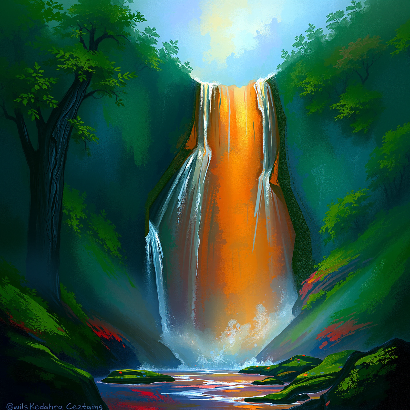 Cascade of Dreams view 2