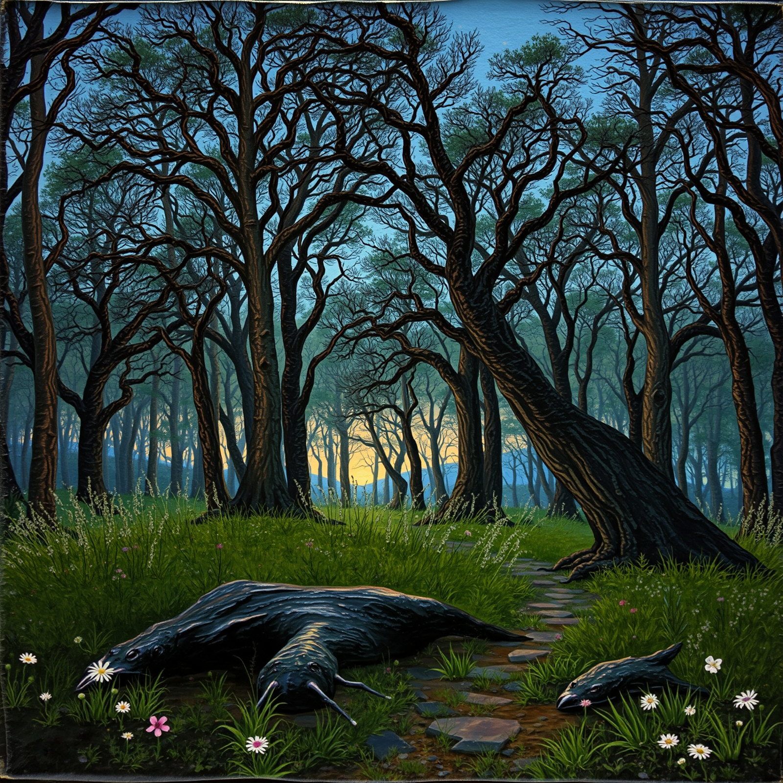 Twilight in the Enchanted Forest view 2