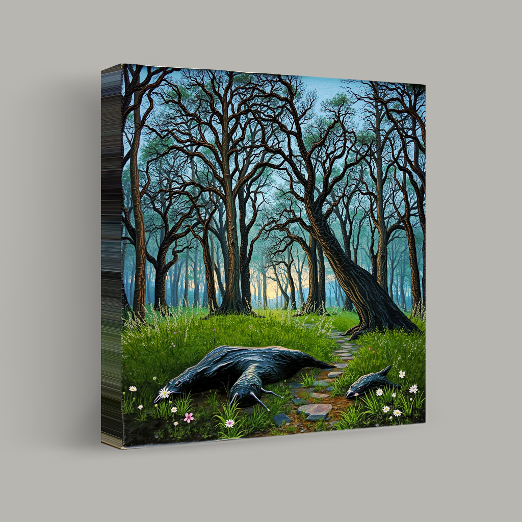 Twilight in the Enchanted Forest view 1