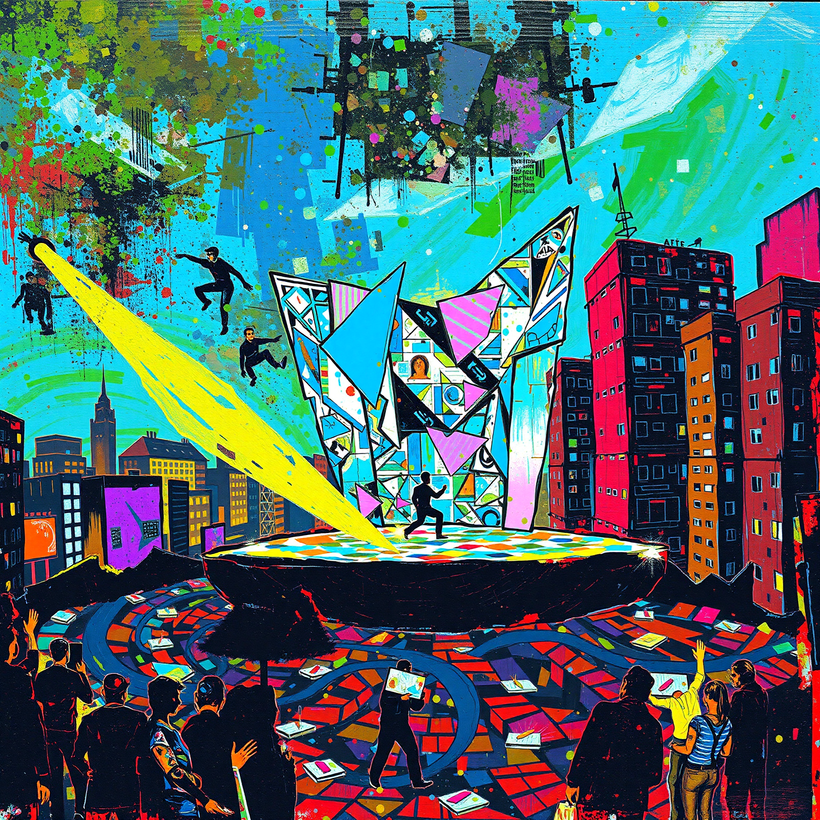 City of Vibrant Illusions view 2