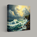 Turbulent Coastline at Dusk thumbnail 1