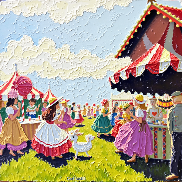 Whimsical Fairground Revelry