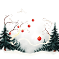 Festive Forest Scene thumbnail 2