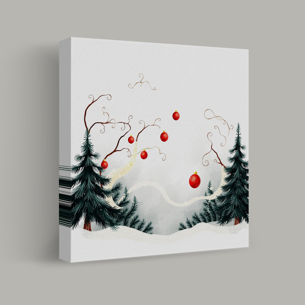 Festive Forest Scene view 1
