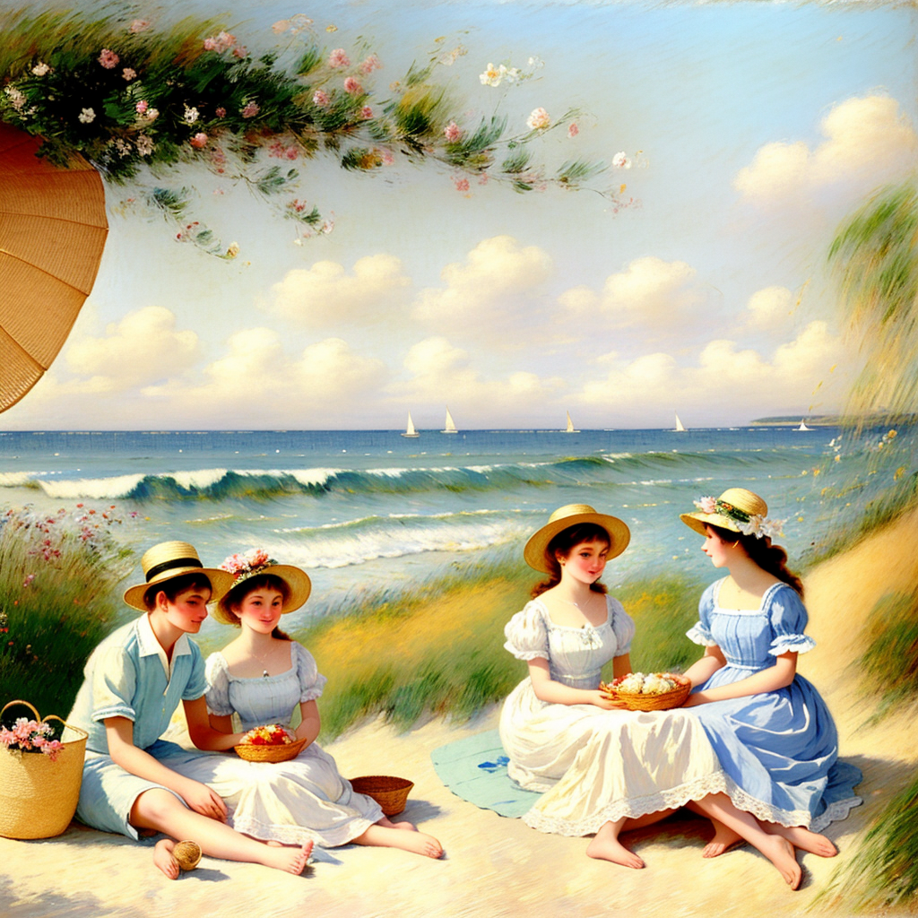 Afternoon by the Seaside view 2