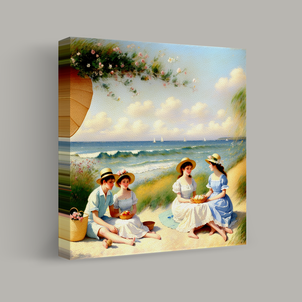 Afternoon by the Seaside view 1