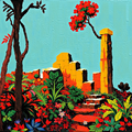 Vibrant Ruins in Bloom thumbnail 2