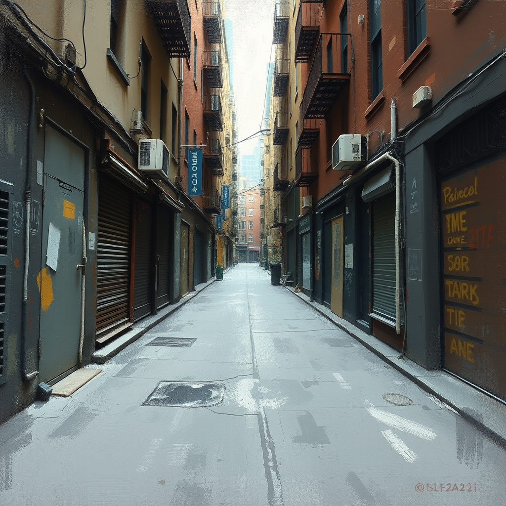 Alley of Urban Echoes view 2