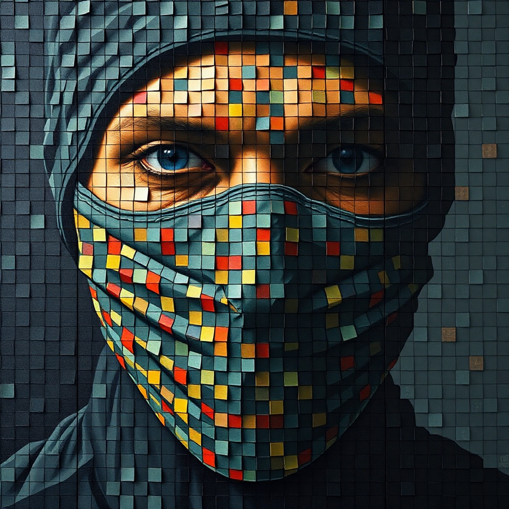 Mosaic Veil of Mystery view 2
