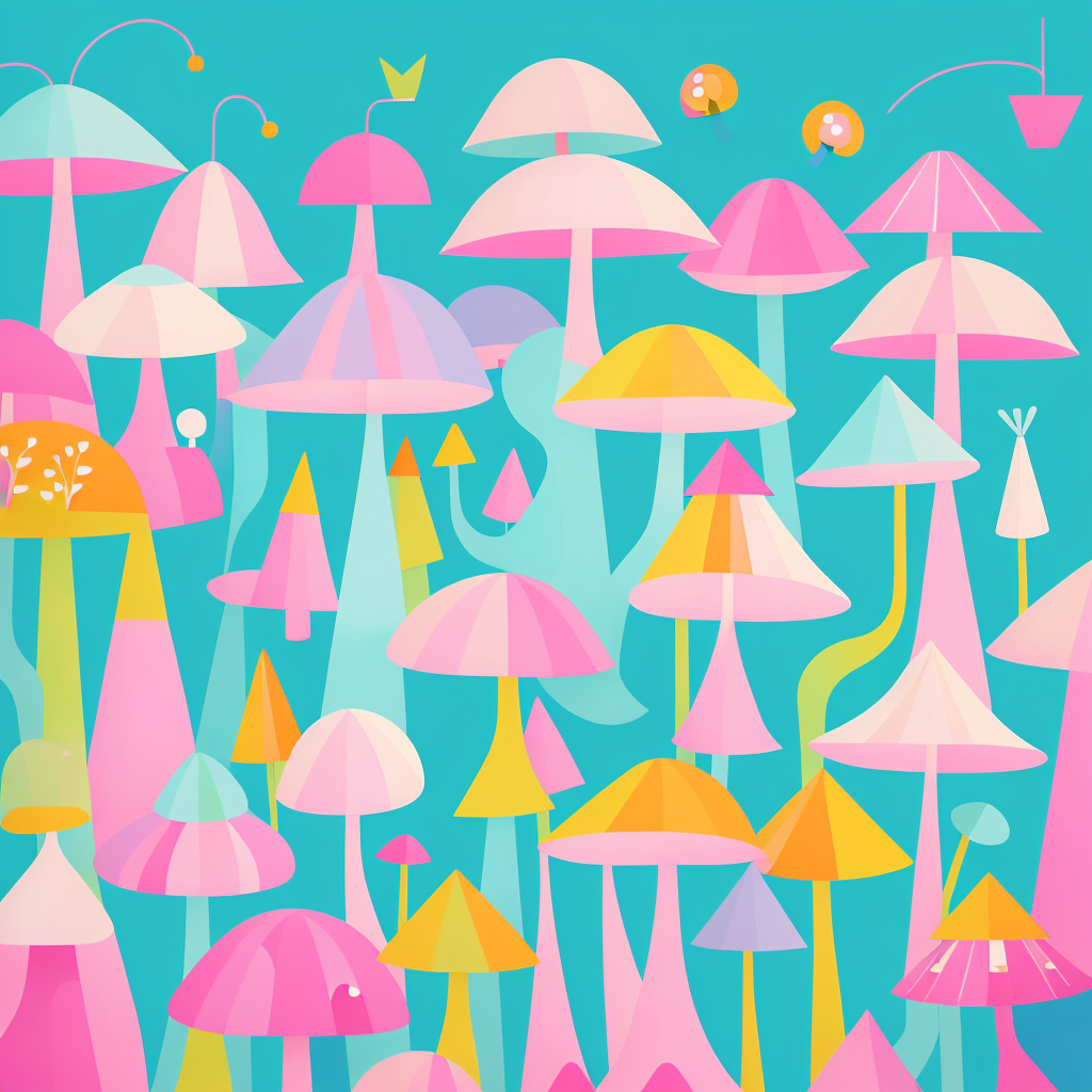 Whimsical Fungal Realm view 2