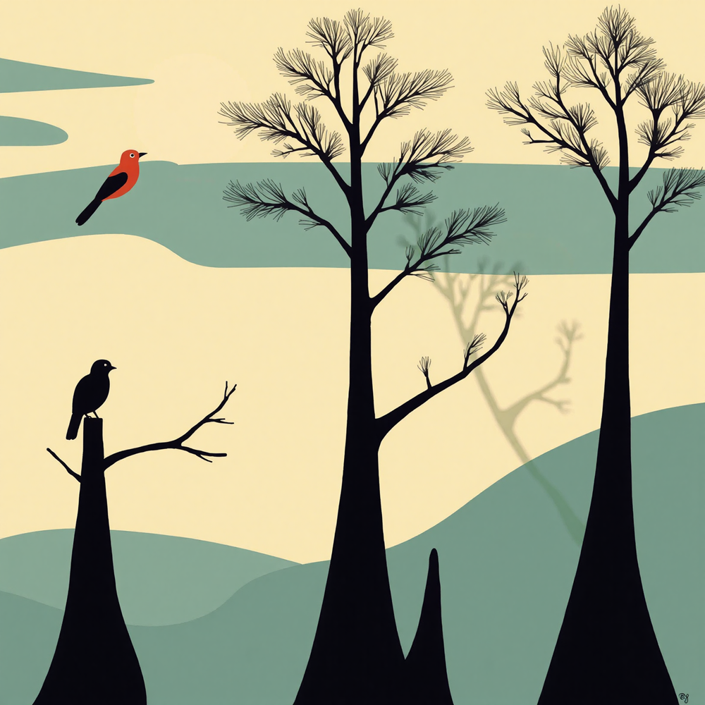 Avian Silhouettes view 2