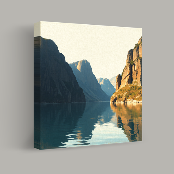 Reflections of Tranquil Peaks