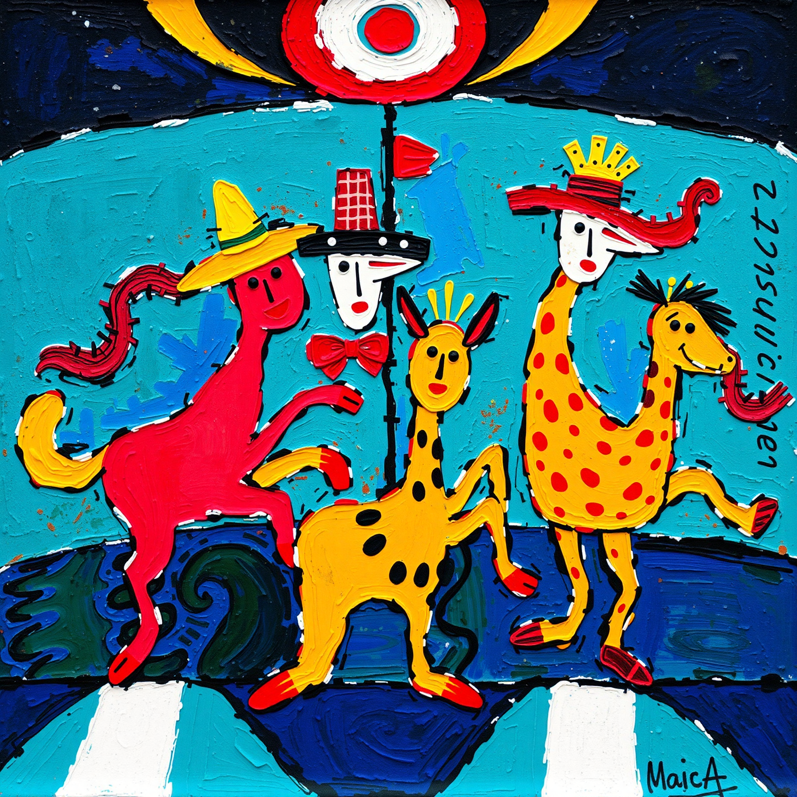 Dancing in the Painted Circus view 2