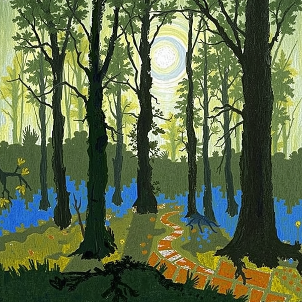 Into the Verdant Woods