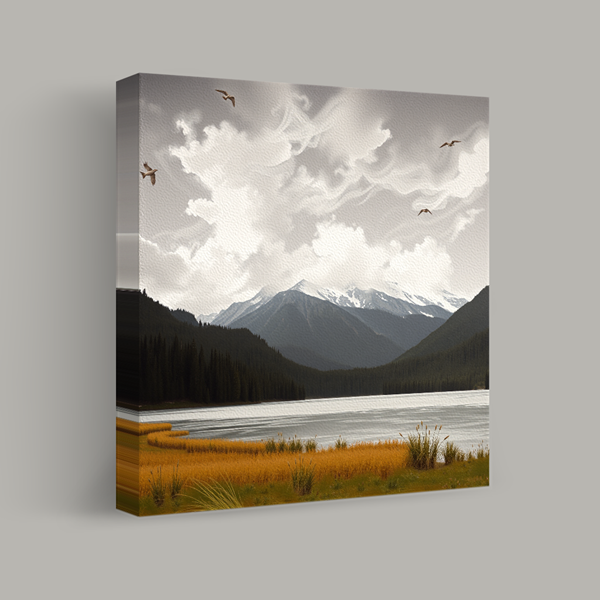 Where the Sky Meets the Peaks