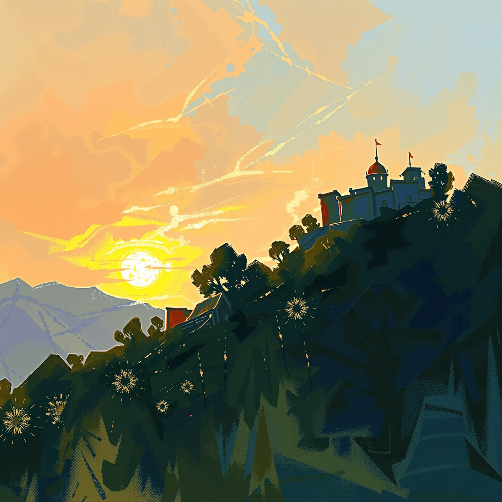 Fortress at Twilight's Edge view 2