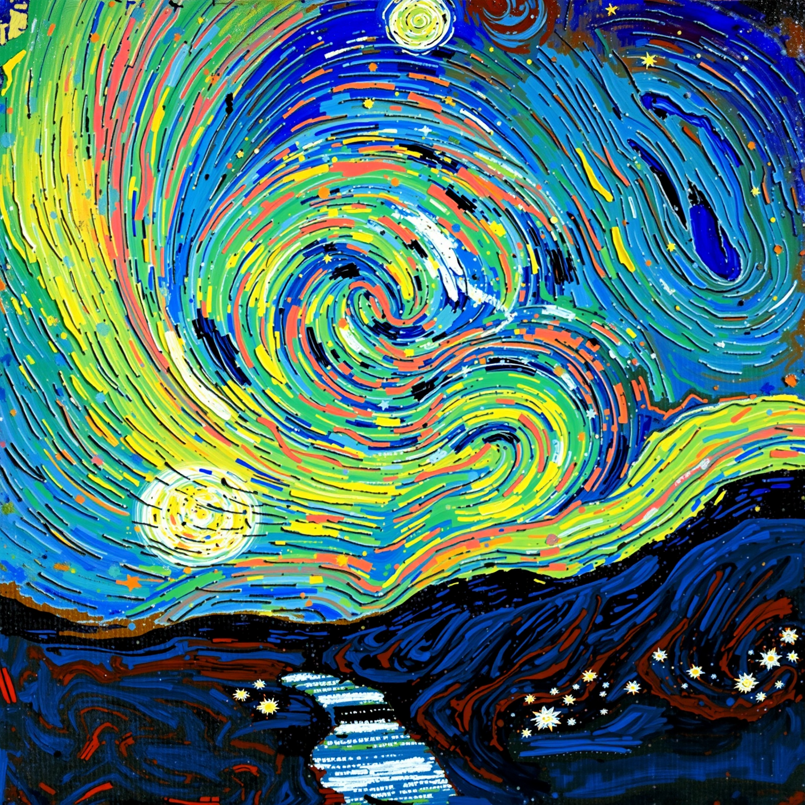 Whirlwind of Celestial Dreams view 2